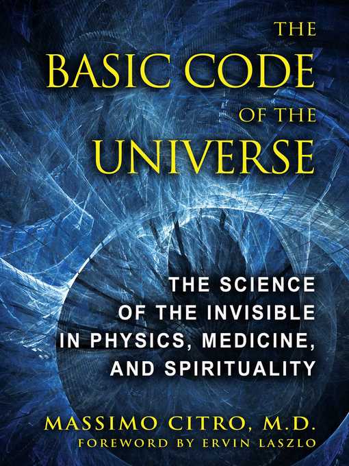 Title details for The Basic Code of the Universe by Massimo Citro - Available